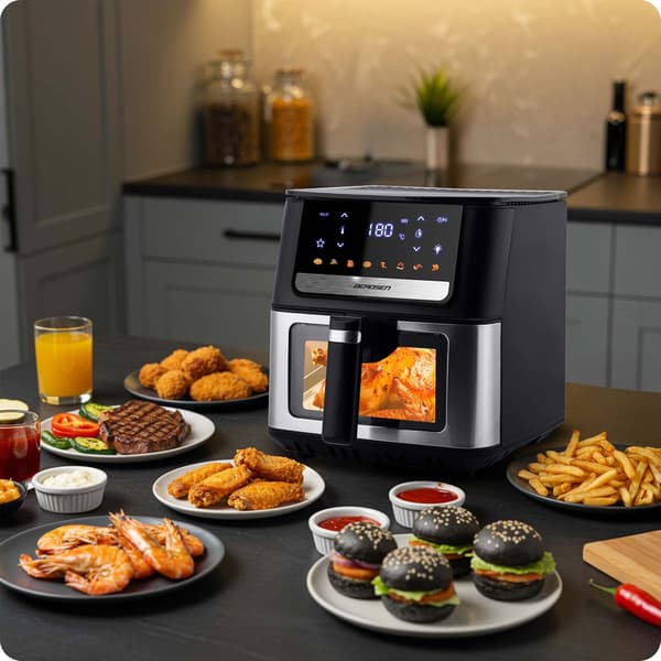 Airfryer Berdsen BD-655 sort