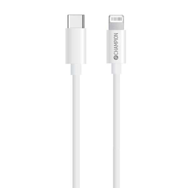 USB-C til Lightning-kabel 2m Hvid