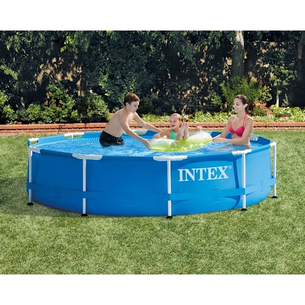 Ramme havepool 305 x 76 cm 15in1 INTEX 28202 + boblemaskine GRATIS