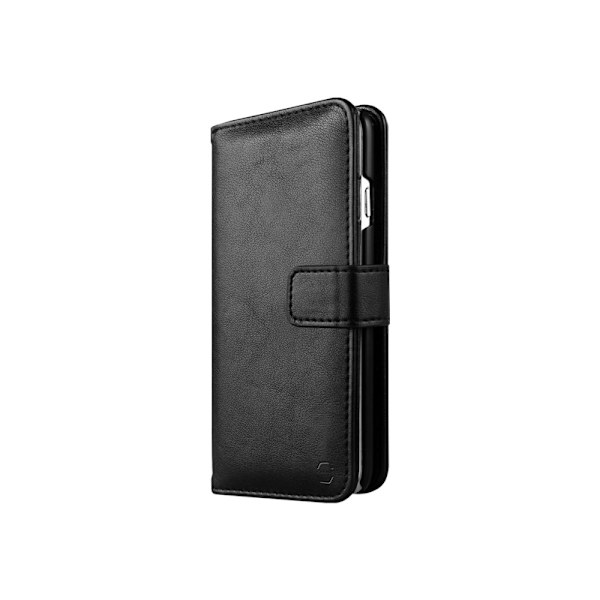ITSKINS Wallet Book - Vikbart fodral för mobiltelefon - konstläder - svart - för Apple iPhone 6s
