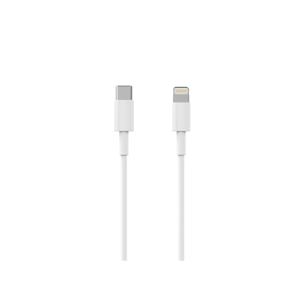 Sinox USB C till Lightning-kabel. 1m. Vit
