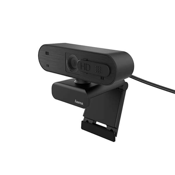 HAMA Webcam Full HD Spy Protection 16:9 Stereo Black