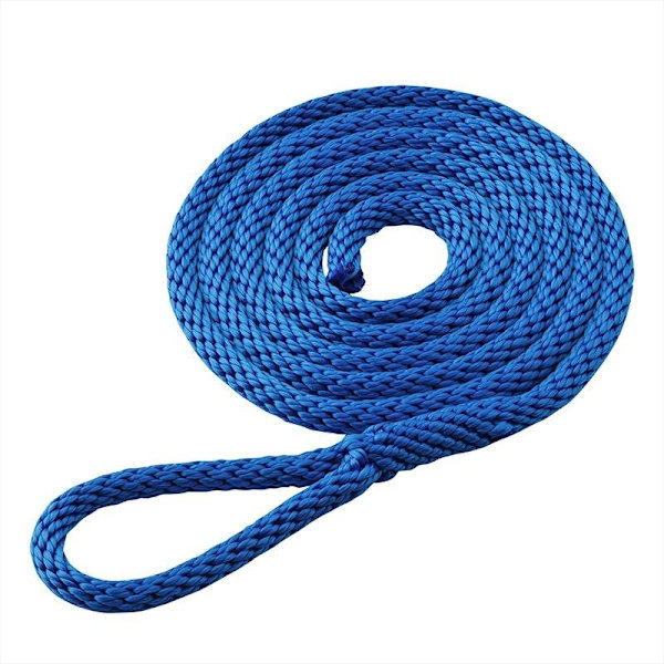 Fenderlinje 1,5m. birotex. blå