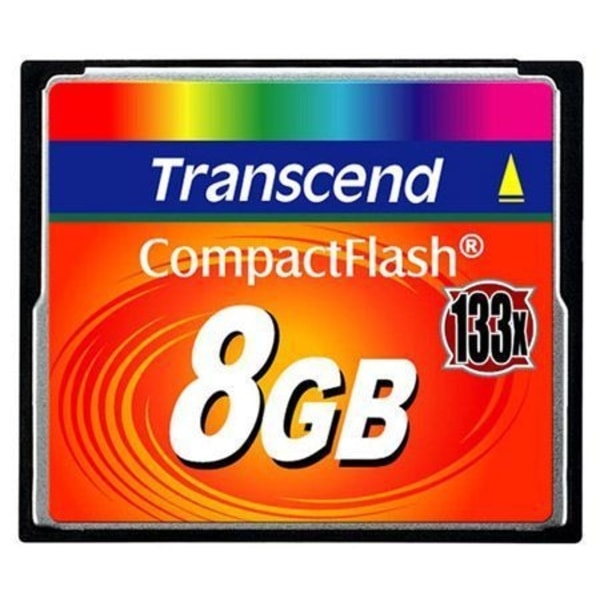 Transcend 8GB CompactFlash 133x muistikortti