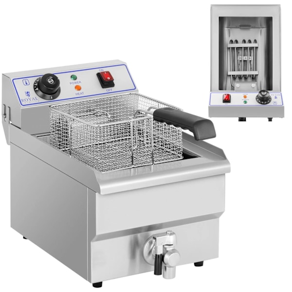 Justerbar elektrisk cateringfritös - 10 l 3200 W
