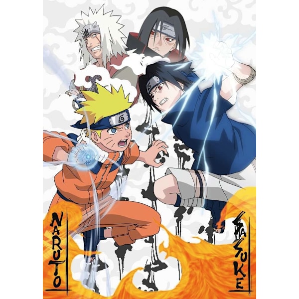 Naruto Jigsaw Puzzle Naruto vs. Sasuke (1000 kpl)