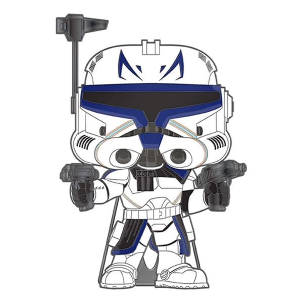 Star Wars Clone Wars Loungefly POP! Emaljstift Captain Rex (Glow