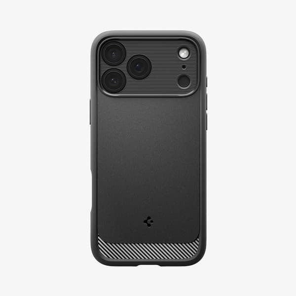 Spigen iPhone 17 Pro Max Rugged Armor MagFit-skal - Mattsvart