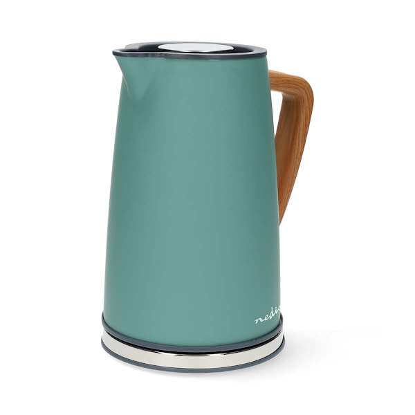 Vedenkeitin | 1.7 l | Soft-Touch | Vihreä | Pyörivä 360 astetta | Piilotettu lämmityselementti | Strix® ohjain | Tyhjäksi kiehumisen suoja