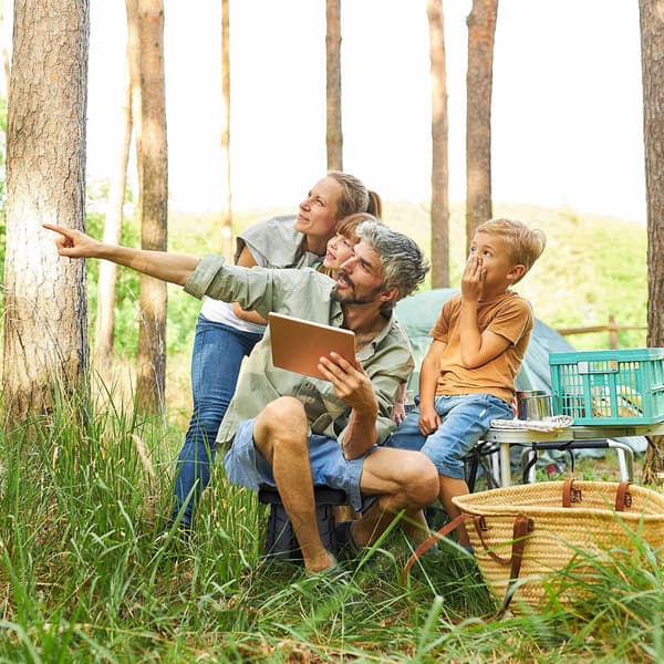Teleskop campingstol