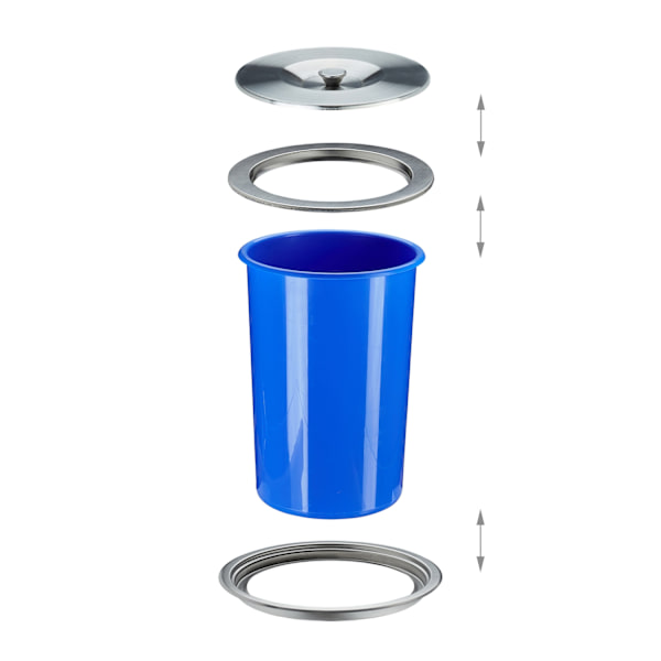 Jäteastia työtasolle 8 litraa