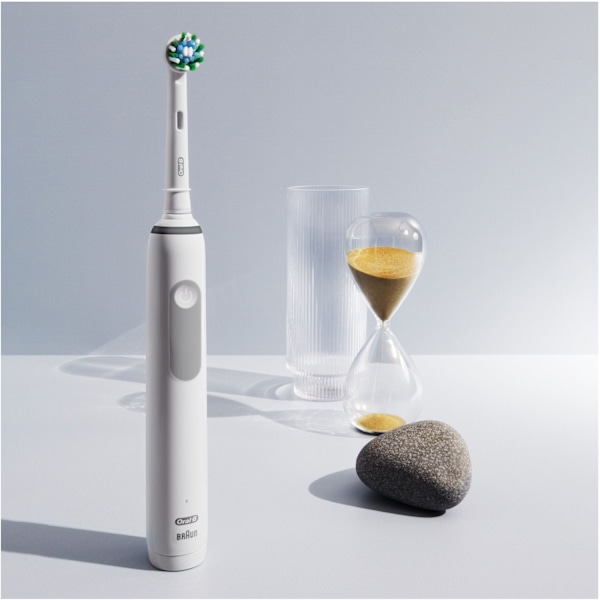 Elektrisk tandbørste Pro3 Hvid + Ekstra Refill + TC