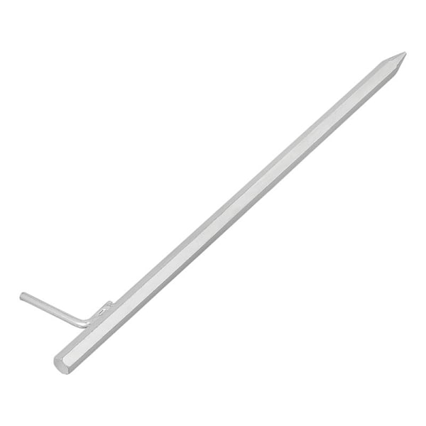 Markankare 50 cm galvaniserat stål med L-krok