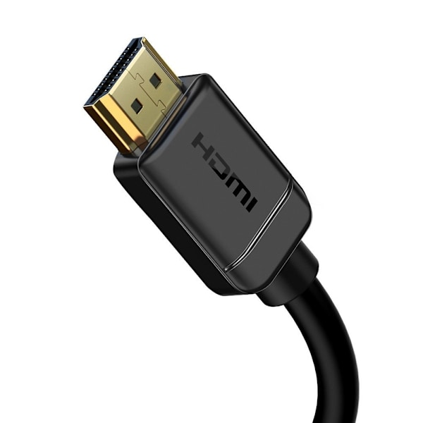 HDMI 2.0 kabel 4K 60 Hz 3D HDR 18 Gbps 2 m sort