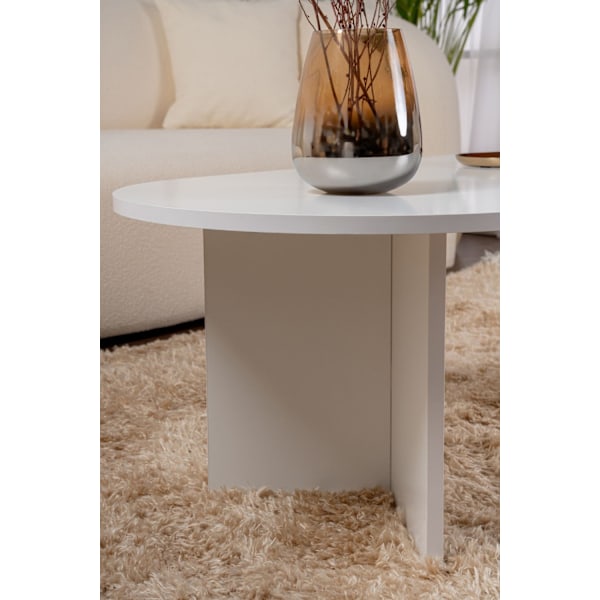 Sofabord Sable - Hvid