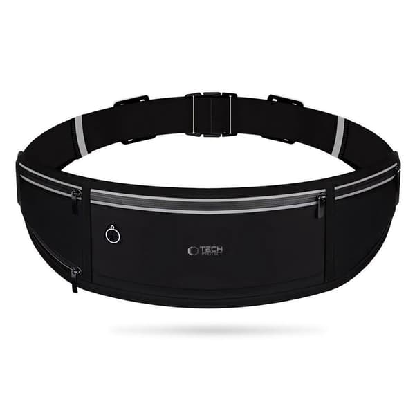 Tech-Protect M3 Universal Sport Bæltetaske – Sort