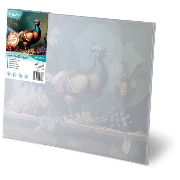 Maalaus numeroilla 40x50 cm Massido Pheasant