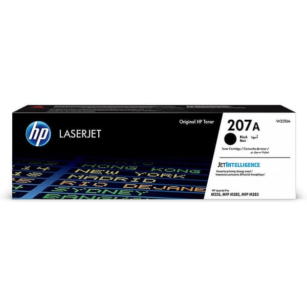 HP Toner W2210A 207A musta