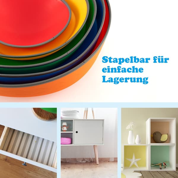 Balanstrampstenar för barn, halkfri, 80 kg kapacitet