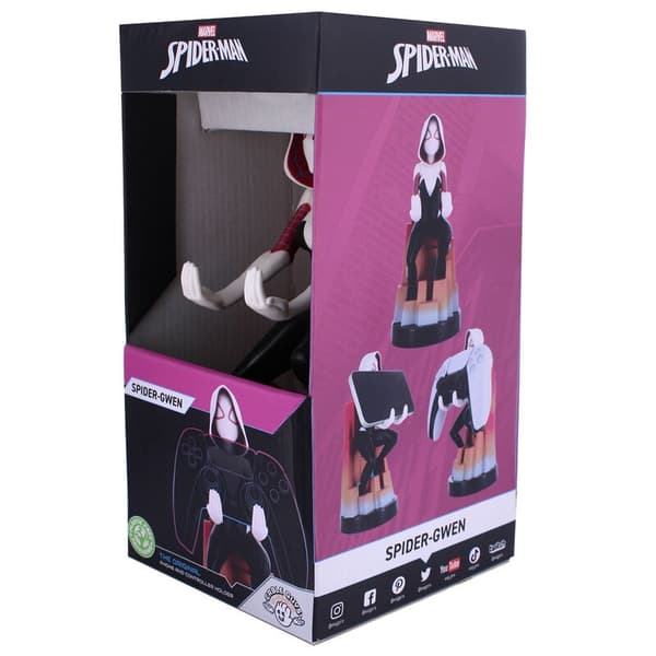 Spider Gwen figurspændebeslag, 20 cm Cable Guy Display