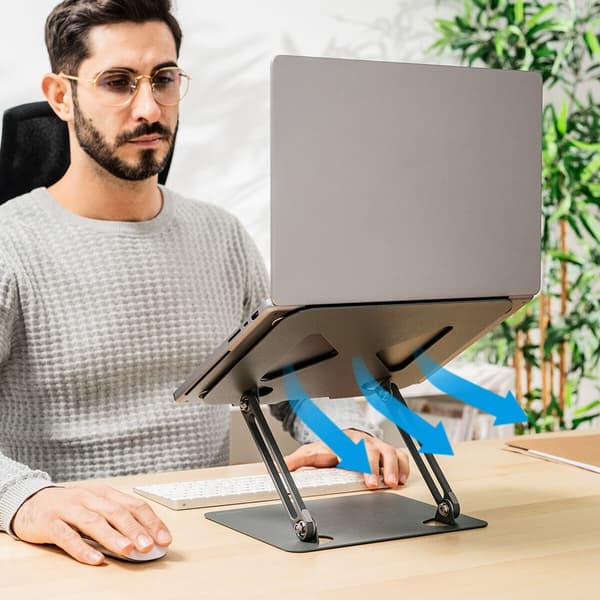Vikbart och justerbart bärbar stativ Lastan InnovaGoods