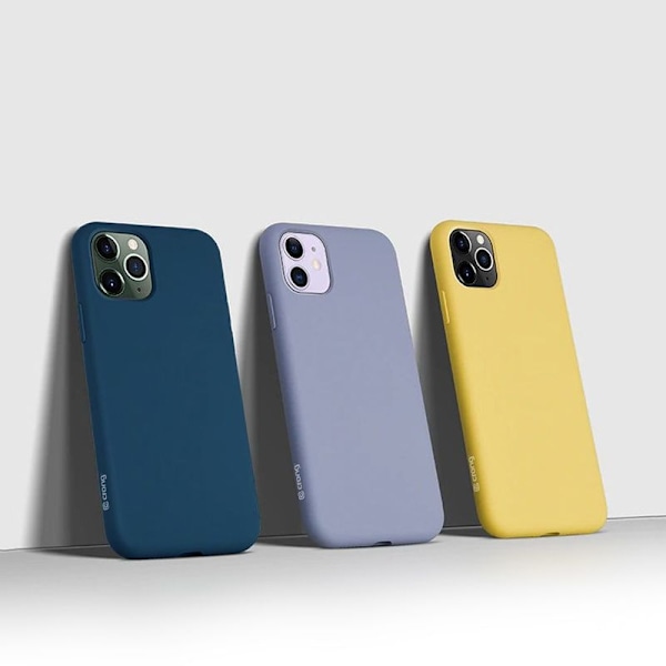 Crong Color Cover - Flexibelt fodral för iPhone 11 Pro (röd)