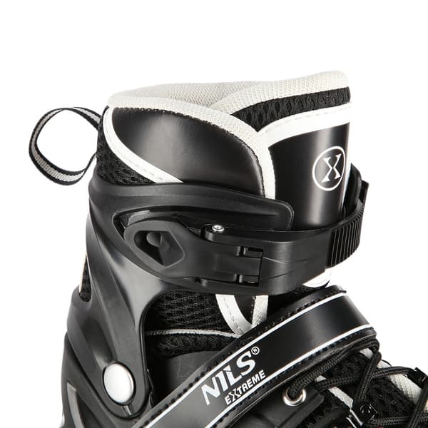 4-i-1 sorte LED inline/skøjter, størrelse L (39-42)