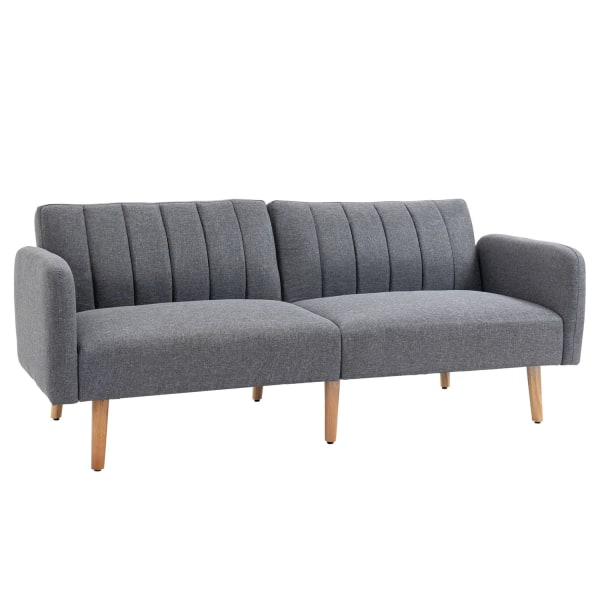 Bäddsoffa, Hopfällbar Soffa, 2-Sits, Bäddsoffa Med Sovfunktion,