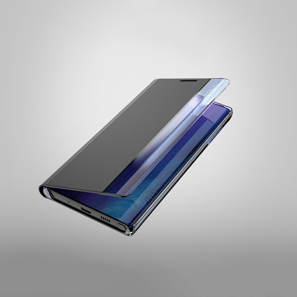 Cover med klap og stativ til Xiaomi Redmi 11A / Poco C55 / Redmi 12C New Sleep Case sort