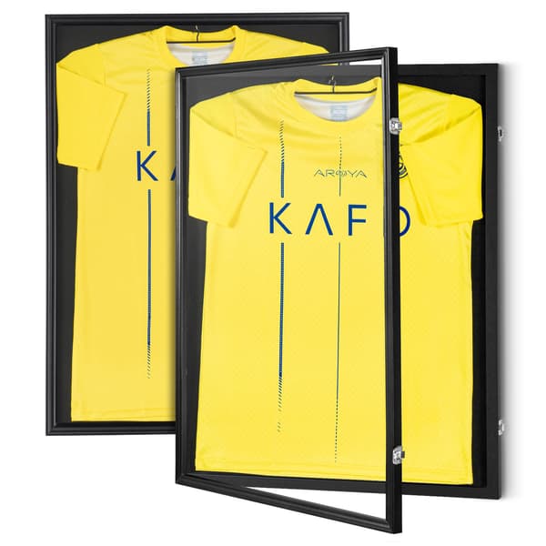 Jerseydisplay, set om 2, låsbar, UV-resistent