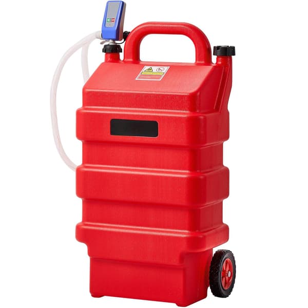 60-liters bränsledunk – bärbar 12V-pump, 1,2 meter slang