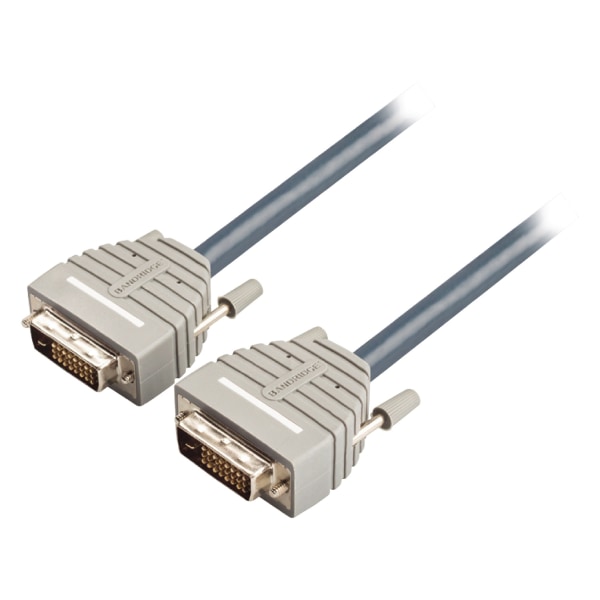 DVI Kaapeli DVI-D 24 + 1-Pin Uros - DVI-D 24 + 1-Pin Uros 2.00 m Sininen
