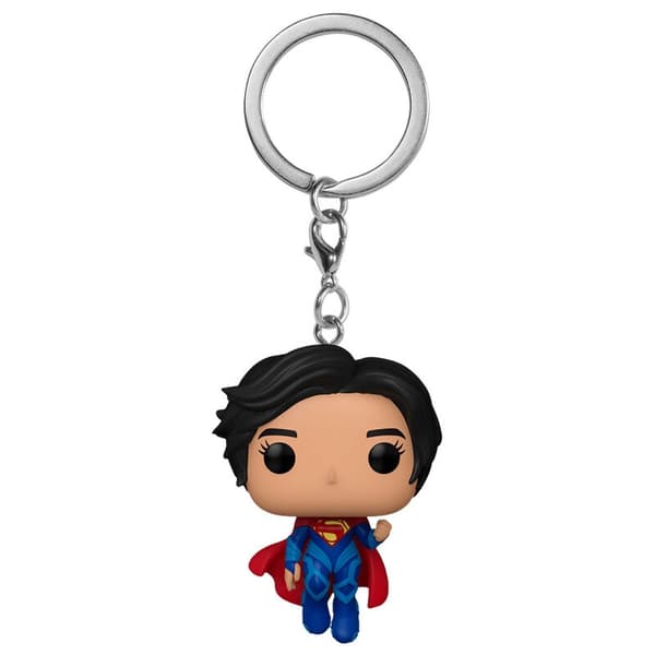 Flash og Supergirl Pocket POP nøglering samleobjekt