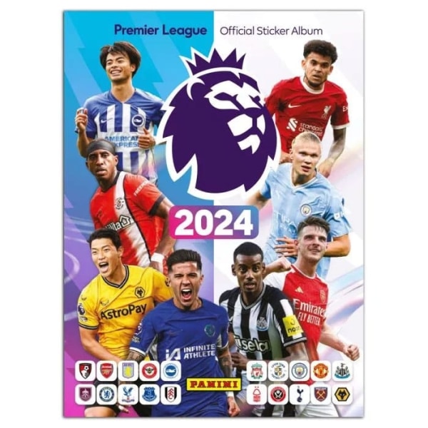Premier Leagues officiella klistermärkessamling 2024 album *enge