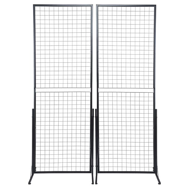 Gridwall-displaypaneler, 2-pack, T-bas, 61x170,7 cm