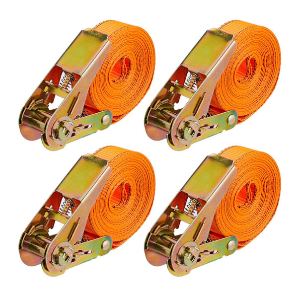 Spärrbandsset, 4-pack, polyester, lastsäkring
