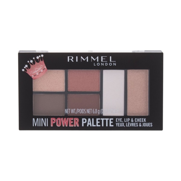 Rimmel London - Mini Power Palette 003 Queen - For Women, 6.8 g