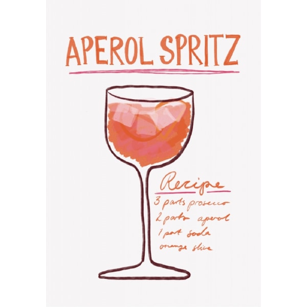 Aperol Spritz - 30x40 cm