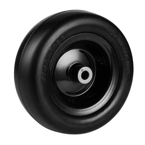 Gräsklippardäck med fälgar 11x4-7, punkteringsfria, 2-pack