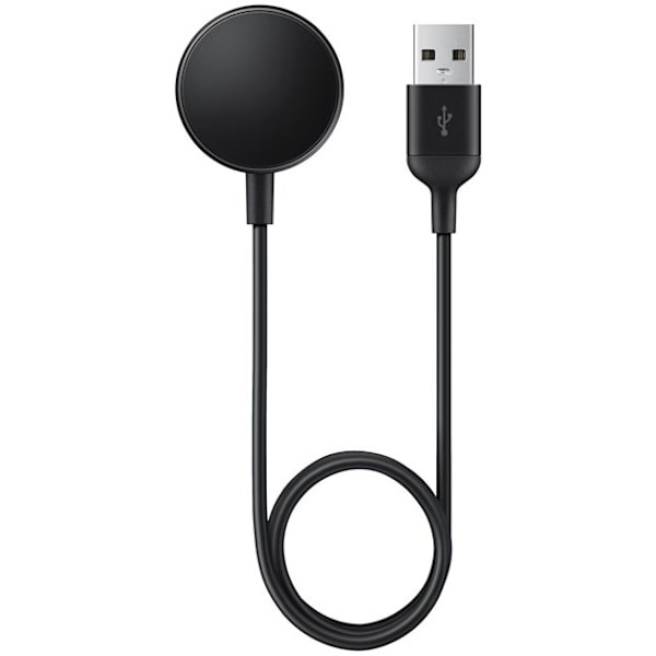 Samsung trådlös laddare Galaxy Watch 3/4/5/6/Active/Active 2, USB-A - Svart