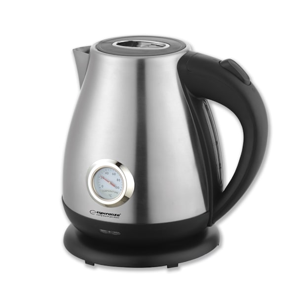 Esperanza Elektrisk Vattenkokare Med Termometer Thames 1,7 L Inox