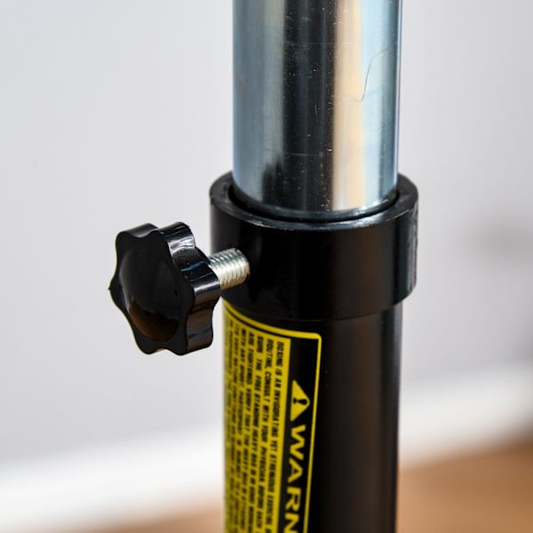 Boksestativ Stående Boksetræner Med 2 Speed Bolde Refleksstang Og Sugekop Base 160-230 Cm Højdejusterbar Sort