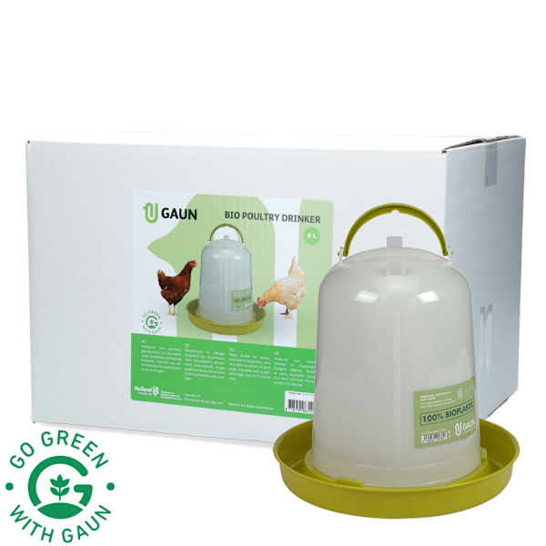 Fjäderfädrickare 8 l Bio grön citron