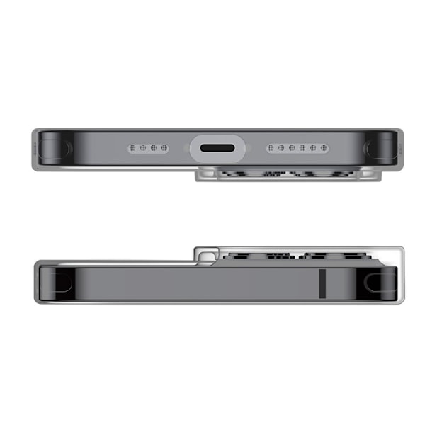 Gennemsigtig gel iPhone 13 Pro Simple Series Cover sort