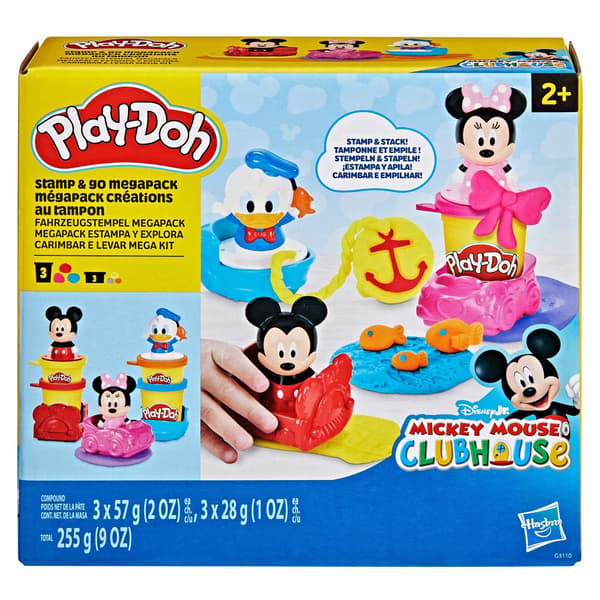 Disney Jr Play-Doh Stamp & Go Megapack Lekset