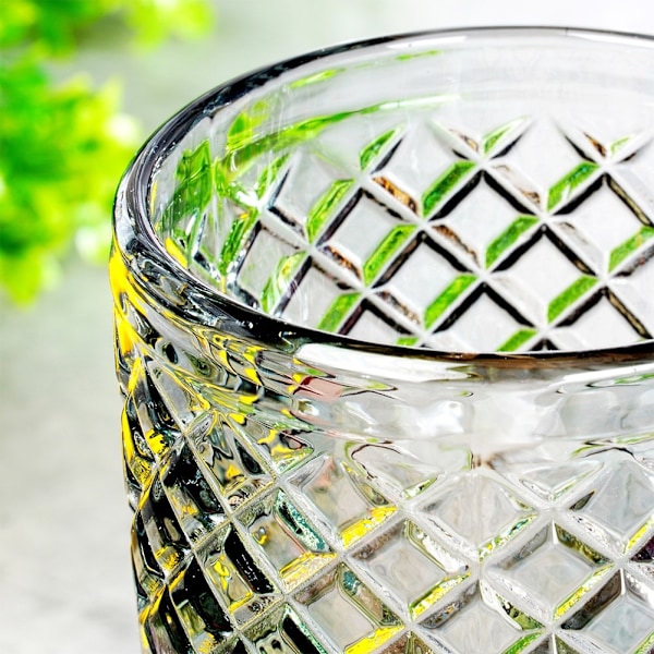 Sort glas 380 ml