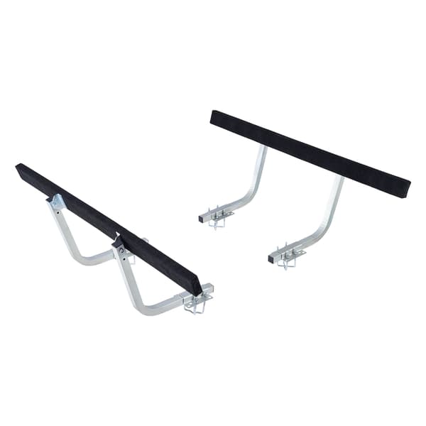Båttrailerstyrningar, justerbar höjd, 2-pack ståldynor