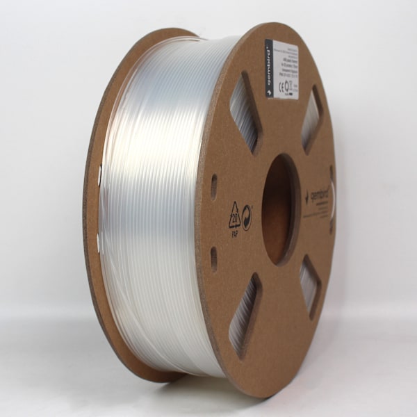 Gembird 3D - ABS - filamentti 3D - tulostimeen, 1.75 mm, läpinäkyvä