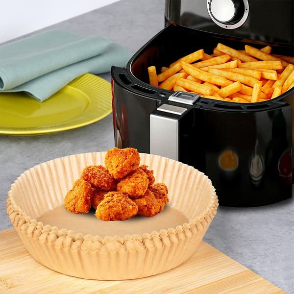 Air Fryer pappersfoder, runda, 19 cm, 50 st