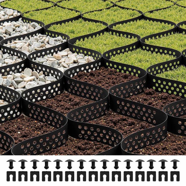 Grusgaller, 5 cm djupt, 4,7 x 2,4 m HDPE